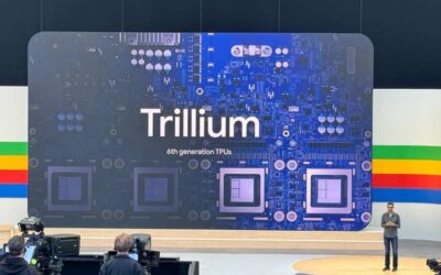 Trillium, el chip de IA desarrollado por Google más potente y energéticamente más eficiente hasta la fecha